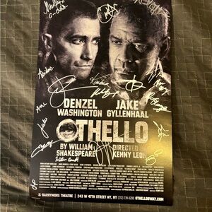 Othello Signed Poster